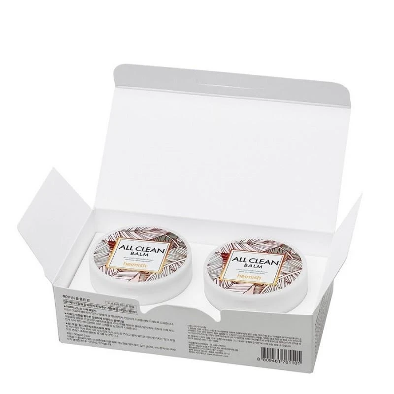 Сет Почистващ Балсам за Лице Heimish All Clean Balm 2*50 гр